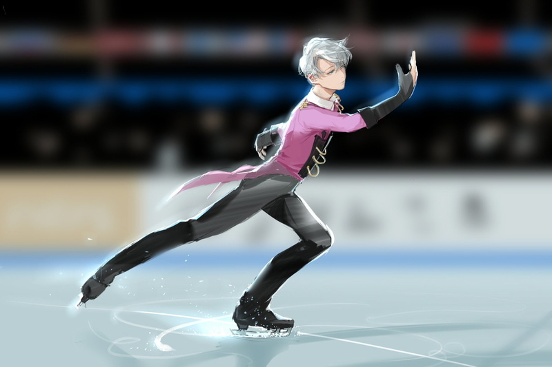 Anime, Viktor Nikiforov, Yuri!!! on Ice, 1080P