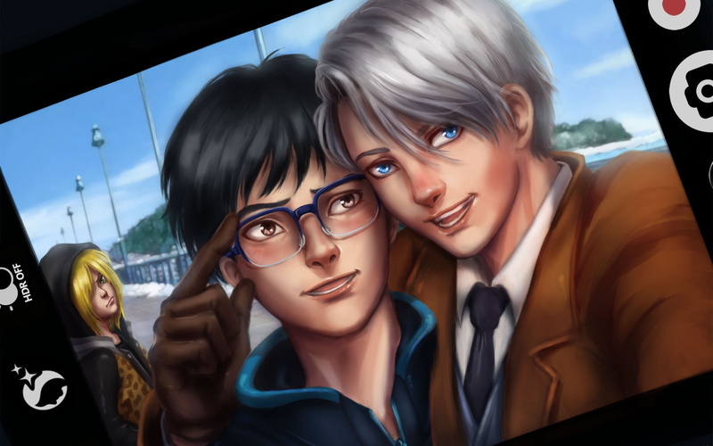Viktor Nikiforov, Yuri Plisetsky, 1080P, Anime, Yuuri Katsuki, Yuri!!! on ICE
