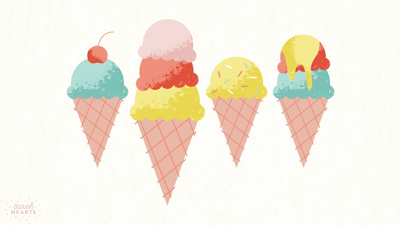frozen, indulgence, unhealthy eating, temptation, food, candy, variation, multi colored, no people, ice cream cone, artwork, close-up, ice cream, dessert