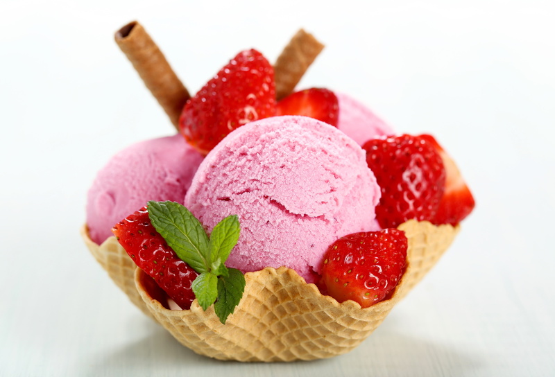 food, no people, dessert, indulgence, pink color, healthy eating, vanilla ice cream, herb, raspberry, food and drink, close-up, mint leaf - culinary, ready-to-eat