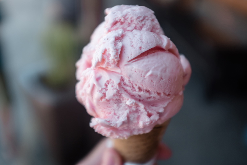 freshness, refreshment, food/Drink, cream, one person, food and drink, cold - Temperature, shot, human body part, food, gourmet, sweet Food, ice, hand