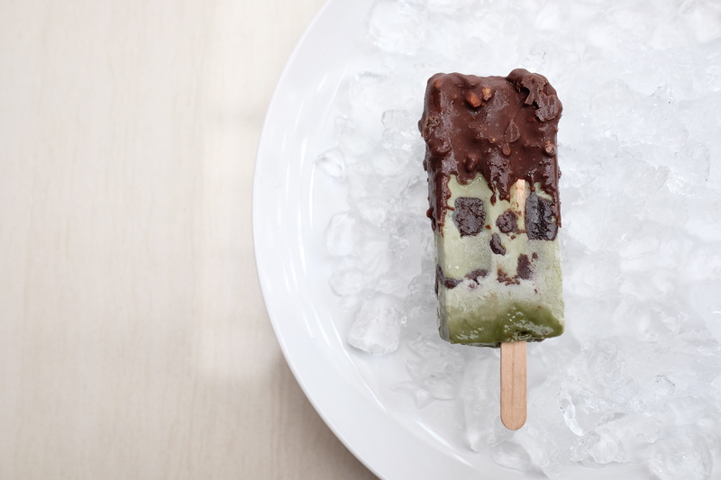 refreshment, still life, unhealthy eating, white, stick, directly above, 4K, cold - Temperature, chocolate, freshness, no people, sweet, food and drink