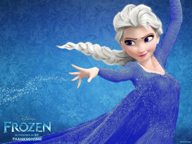480P, Elsa, alexandracamus, disney, luminos, fantasy, blue, frozen, snow queen, girl, princess