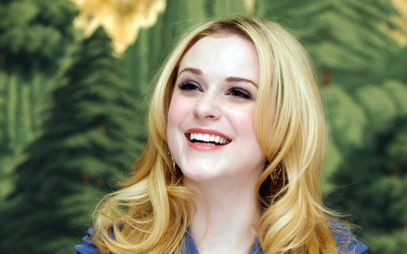 Evan Rachel Wood, Blue Eyes, Blonde, Actress, Smile, 1080P, Actresses, Face