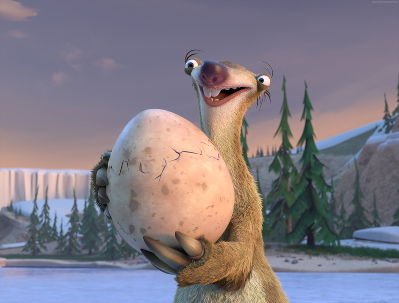 SID, Egg, Ice Age :The Great Egg, 2K, best animations of 2016