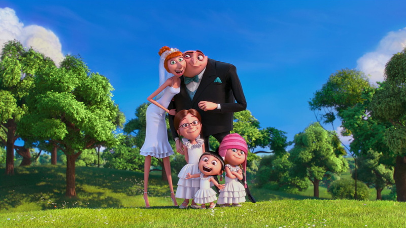 1080P, Gru (Despicable Me), Agnes (Despicable Me), Despicable Me, Despicable Me 2, Edith (Despicable Me), Margo (Despicable Me), Lucy (Despicable Me)
