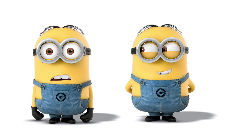full length, metal, close to, Despicable Me 2, single object, Minions, waiting, group of objects, white background, childhood, vacations, cut out, yellow