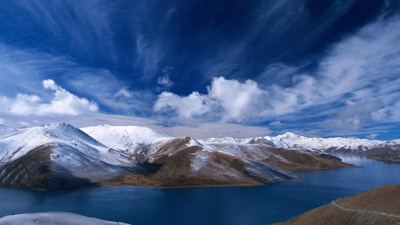 water, cloud, ice, cold temperature, landscape, beauty in nature, wilderness, snow, environment, nature, asia, cloud - sky, scenics - nature, snowcapped mountain