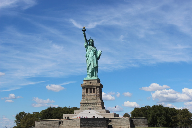 travel destinations, nature, Usa, tourism, sculpture, statue, Statue Of Liberty, Liberty, female likeness, day, the past, flame, art and craft, architecture