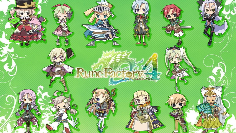 rune factory 4, 1080P