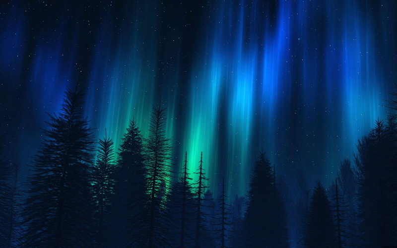 north, 3d and abstract, light, 1080P, northlight