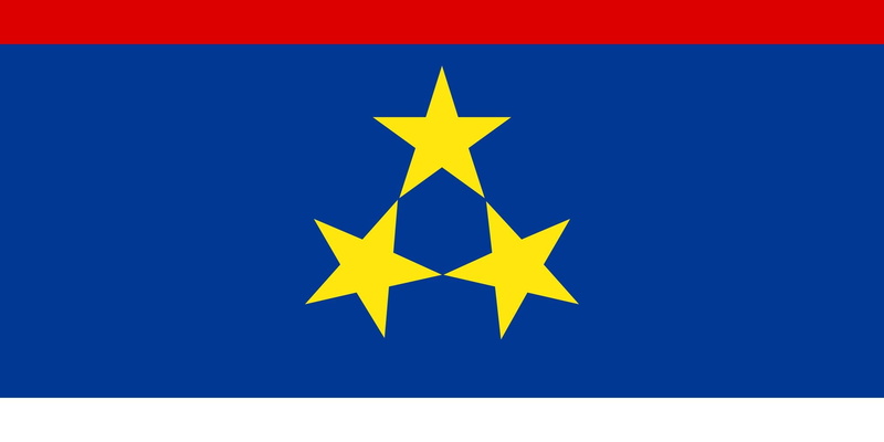 serbia, flag, vojvodina, stars, 1080P, north, white, 3d and abstract, blue