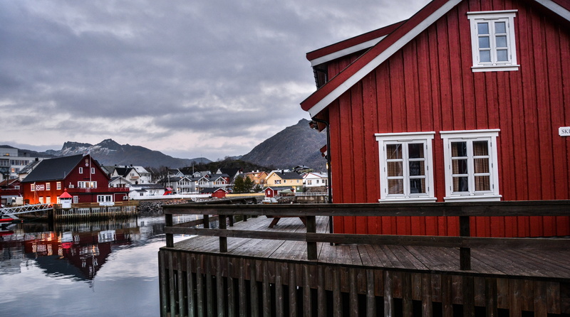 house, no people, wooden house, beside, lake, scenery, norwegian, daytime, nature, wood - material, nordland, built structure, architecture, residential district