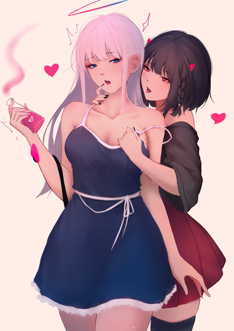 1080P, anime girls, MX shimmer