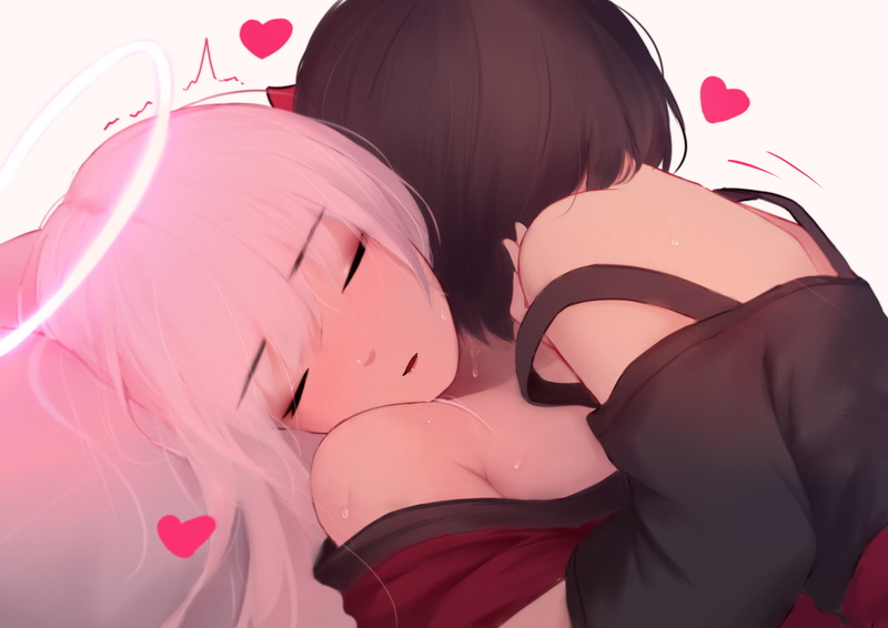 MX shimmer, anime girls, 1080P