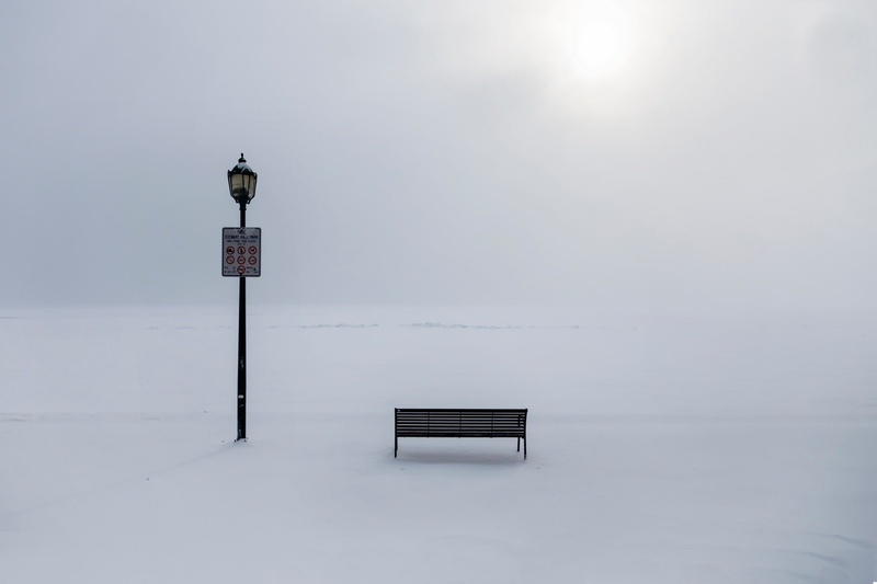 architecture, winter, snow, street light, lighting equipment, day, cold temperature, street, sky, light, empty, landscape, no people, minimalism, absence