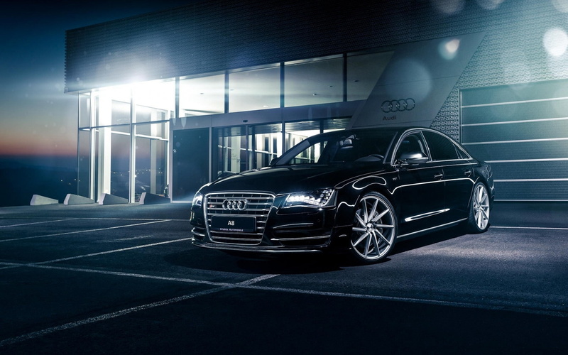 A8, 720P, Audi, front, black