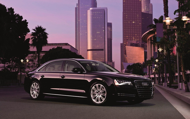 1080P, 1920x1200, sedan, audi, cars, audi a8, black