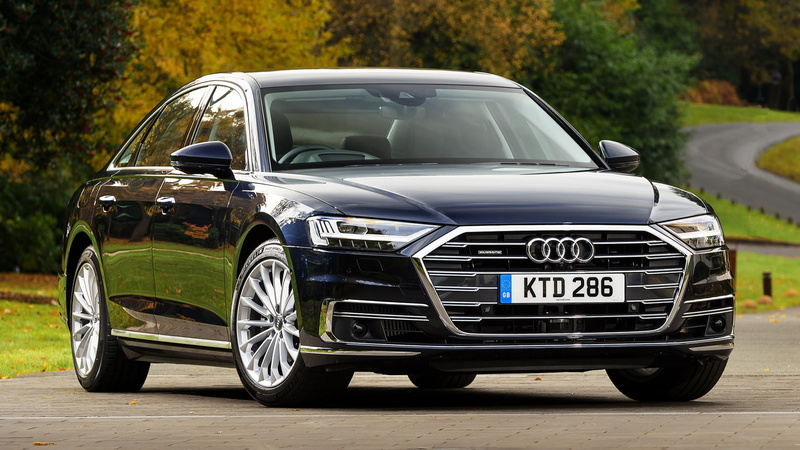 Sedan, Audi, Luxury Car, Car, Full-Size Car, Audi A8, 1080P, Black Car