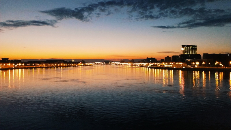 outdoors, beauty in nature, cloud - sky, reflection, no people, architecture, river, sunset, water, sky, building, nature, 720P, waterfront, St. Petersburg
