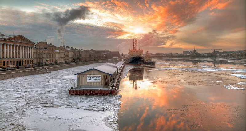 petersburg, st, 1080P, frost, St. Petersburg, winter