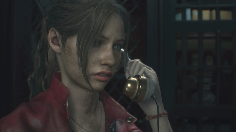 Resident Evil 2 Remake, Resident Evil, 1080P, screen shot, PlayStation, video games, Resident Evil 2, PlayStation 4, Claire Redfield