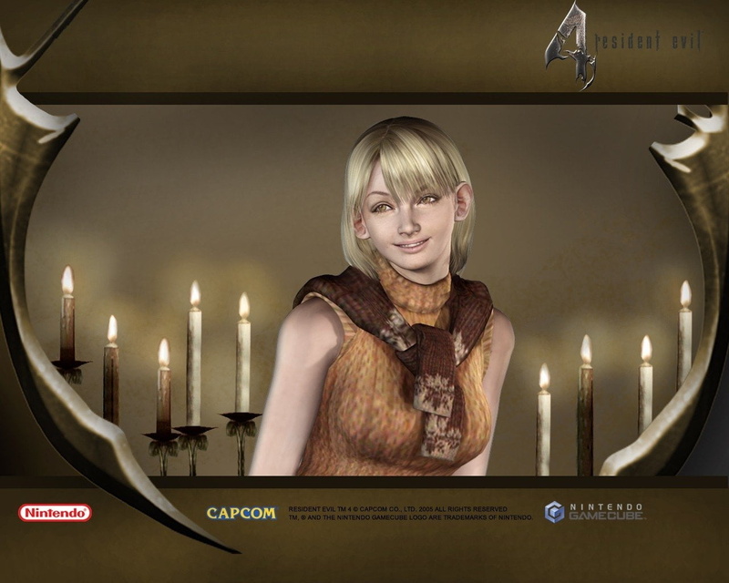 flame, indoors, women, candle, young adult, beautiful woman, hair, smiling, fire, 720P, portrait, illuminated, hairstyle, one person, Ashley Graham, Resident Evil 4