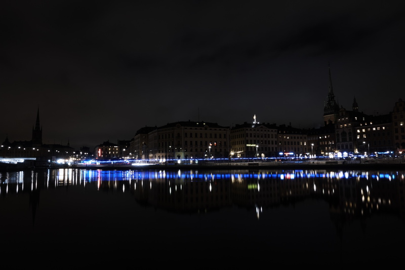 waterfront, copy space, 5K, building, tourism, Stockholm, city, nature, built structure, travel destinations, illuminated, river, building exterior, architecture