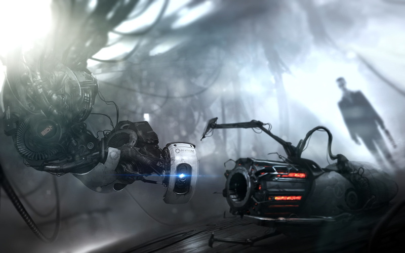 Portal 2, GLaDOS, 1080P