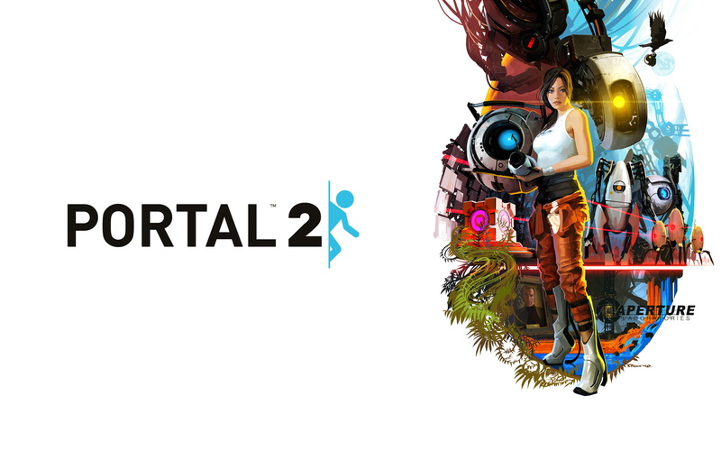 1080P, P-body, Portal 2, video games, Atlas (Portal), Chell, Wheatley, GLaDOS