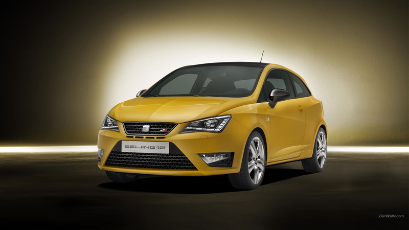 concept cars, studio shot, travel, architecture, taxi, retro styled, yellow cars, 1080P, illuminated, transportation, road, land vehicle, Seat Ibiza, yellow taxi