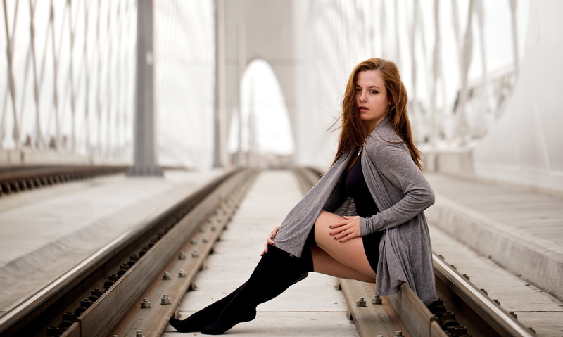 portrait, lifestyles, leisure activity, beauty, focus on foreground, rail transportation, hair, 2K, young women, model, transportation, beautiful woman