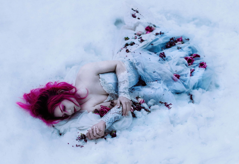 1080P, Kindra Nikole, 500px, women, fantasy girl, snow