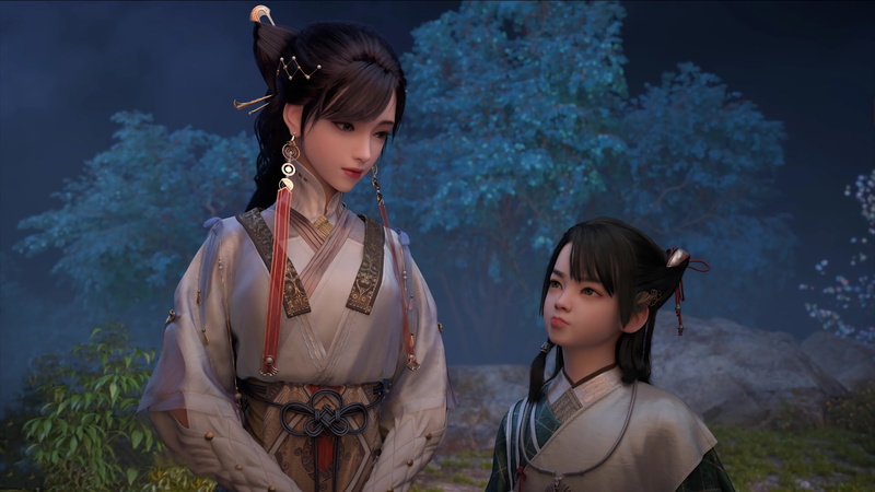 tiaras, drawing, asian cosplayer, ArtStation, short hair, hair blowing in the wind, 4K, God Hand, wolf girls, pearl earrings, video game girls, high angle