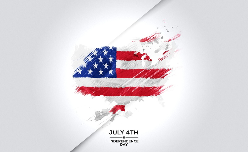 freedom, patriotism, western script, star shape, text, independence, Independence Day, flag, pride, national icon, 1080P, symbol, white color, copy space