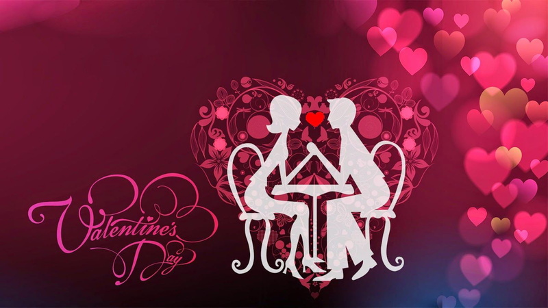 day, graphics, couple, happy, hearts, meeting, valentine, 1080P, loving, s, hd