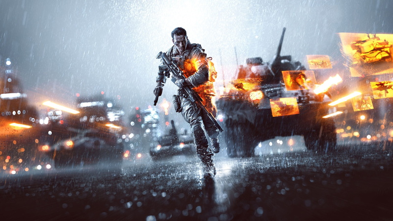 Rainy, Day, 2K, Battlefield, Night, City