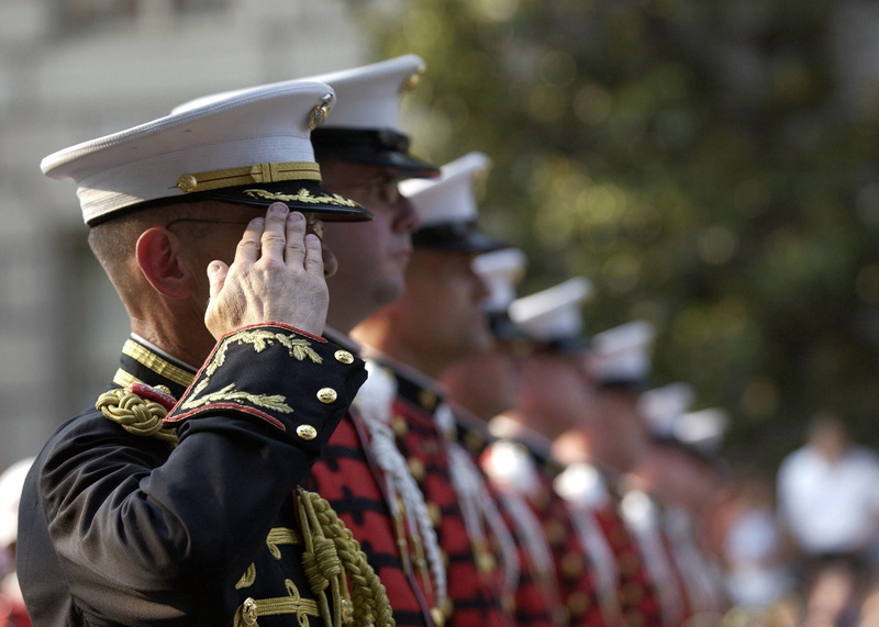 male, government, performance, people, celebration, usa, portrait, patriotism, hat, day, uniform, musical instrument, line, uniforms, attention, musician