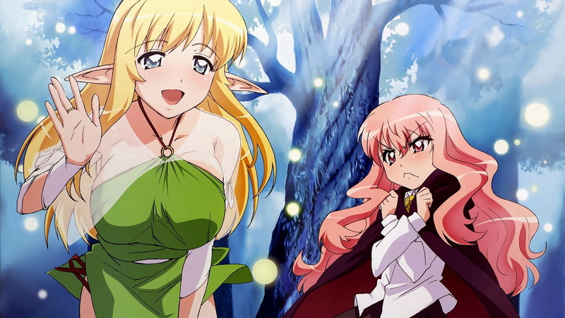 creativity, 1080P, elf, cheerful, craft, human representation, digital, celebration, close-up, people, representation, zero no tsukaima, event, salutation