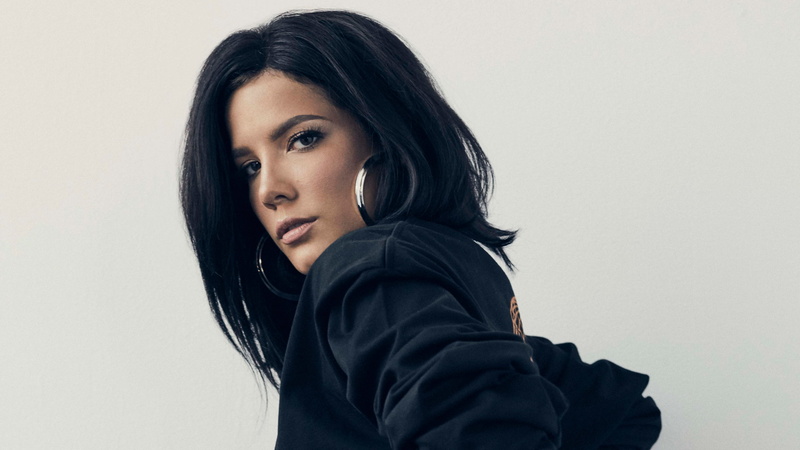 2K, Earrings, Halsey, Singers, Singer, Halsey (Singer), American, Black Hair