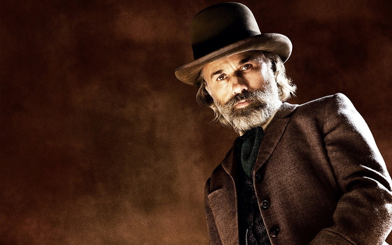 king, brown, jacket, 1080P, button, Christoph Waltz, men, hat, dr, schultz, s