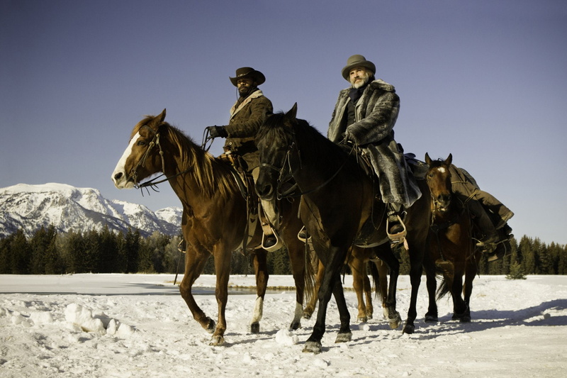 Jamie Foxx, Django Unchained, Christoph Waltz, Movie, Horse, 1080P