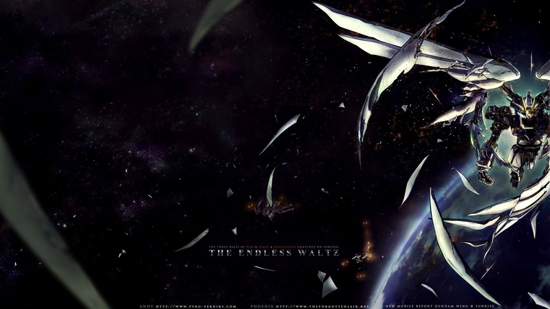 Gundam, waltz, endless, 1080P, Anime
