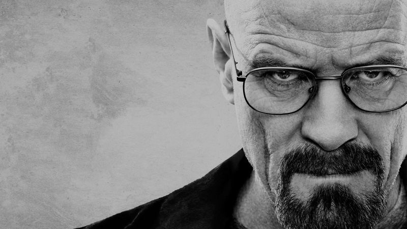 Heisenberg, Walter White, Breaking Bad, 1080P, monochrome