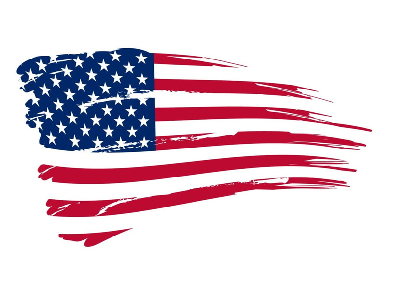united states, american flag, 480P, usa, eagle