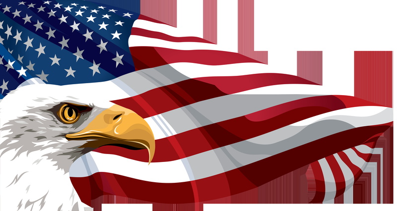 American Flag, Eagle, Flag, 8K, Flags