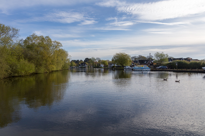 day, water, outdoors, reflection, nautical vessel, united kingdom, sky, waterfront, cloud - sky, scenics - nature, architecture, norfolk, no people, ferry rd