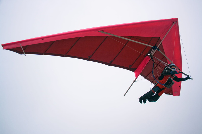 extreme sports, hangglider, competitions, hang, transportation, fly, risk, high up, air vehicle, open, adventure, red, mid-air, 1080P, people, glider