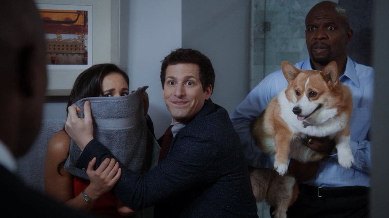 Terence Jeffords, Terry Crews, Jacob Peralta, 720P, Brooklyn Nine-Nine, Amy Santiago, Andy Samberg, Melissa Fumero, TV Show