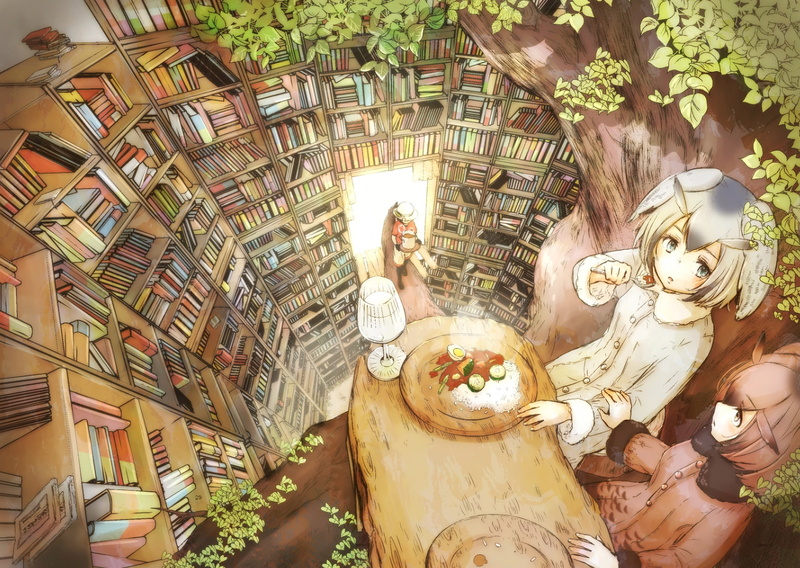 Kaban (Kemono Friends), Anime, Eurasian Eagle Owl (Kemono Friends), 1080P, Northern White-faced Owl (Kemono Friends), Kemono Friends
